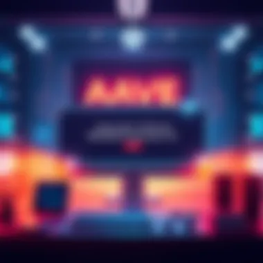 AAVE platform displaying an error message about missing borrowing assets list, impacting crypto loans