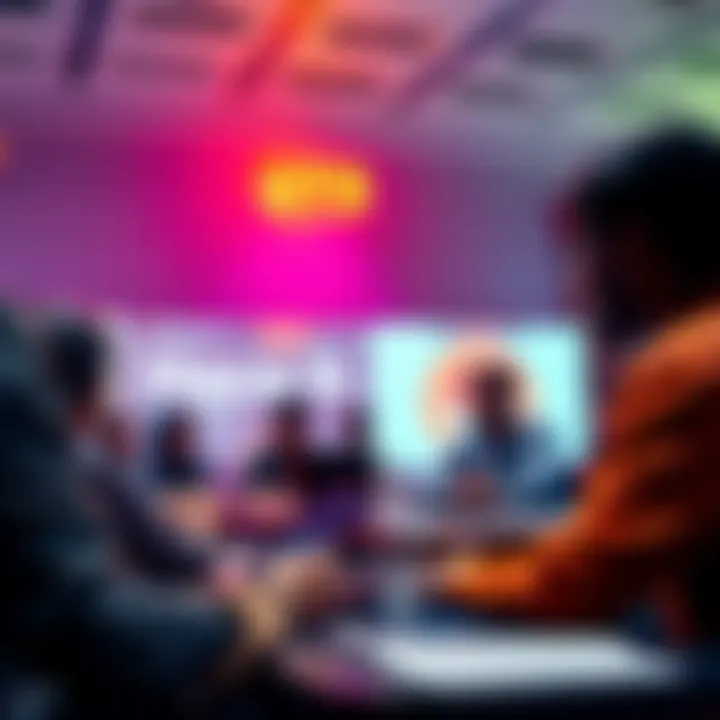 Group of participants sharing experiences about the Adobe India Hackathon on a forum