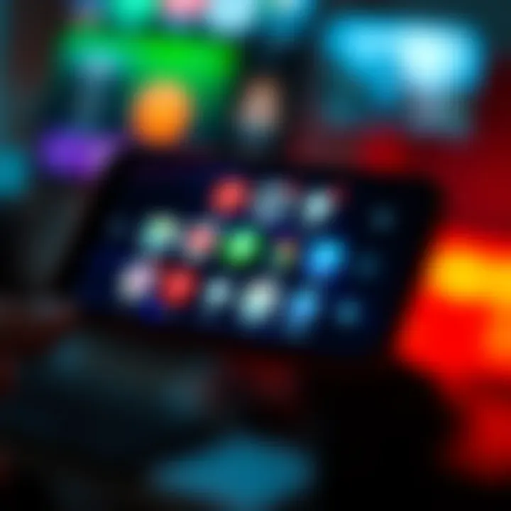 A smartphone showing various app icons on the screen, highlighting alternative apps available today.