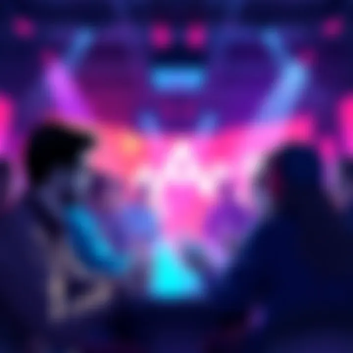 A vibrant discussion forum with enthusiastic crypto users connecting over Amp Token insights.