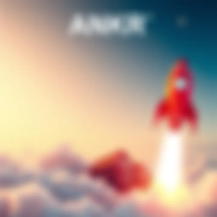 A graphic showing upward trends and excitement around ANKR, symbolizing growth and community engagement.