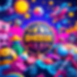 A colorful and vibrant illustration featuring the $HEGE logo surrounded by animated art elements and meme visuals, showcasing creativity in the crypto space.