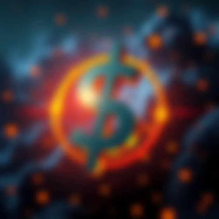 Illustration of a dollar sign with an Atlas Buck symbol, representing financial bonuses.