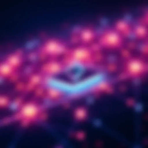 Illustration of the Base Layer 2 network featuring Coinbase's logo, symbolizing financial success and scalability in cryptocurrency