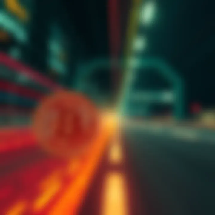 Graphic showing a speed comparison between Bitcoin Cash and Bitcoin transactions, highlighting BCH's faster processing times.