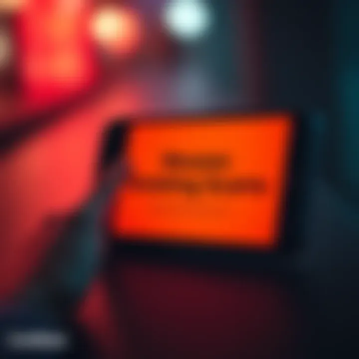 A smartphone displaying a warning message about a smishing scam related to CoinBase, emphasizing the need for caution against fraudsters.