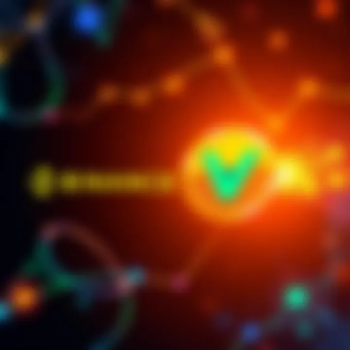 A graphic showing Binance's logo alongside Vertcoin's logo, symbolizing the new trading listing announcement.