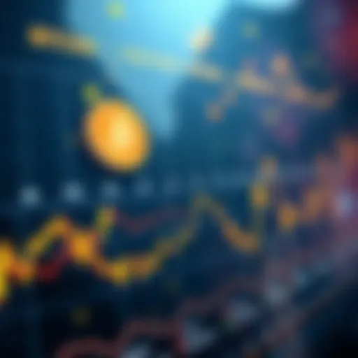 A chart showing key dates for Bitcoin's earnings reports with financial symbols and graphs