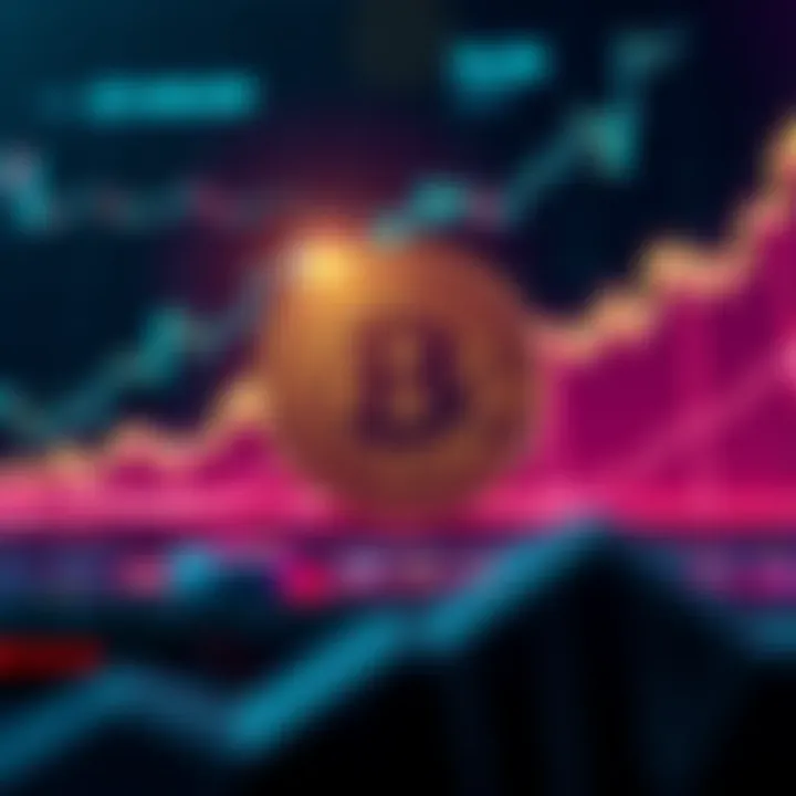 Graph showing Bitcoin price rising to $218,000 by September 27, 2025, with a coin symbol in focus