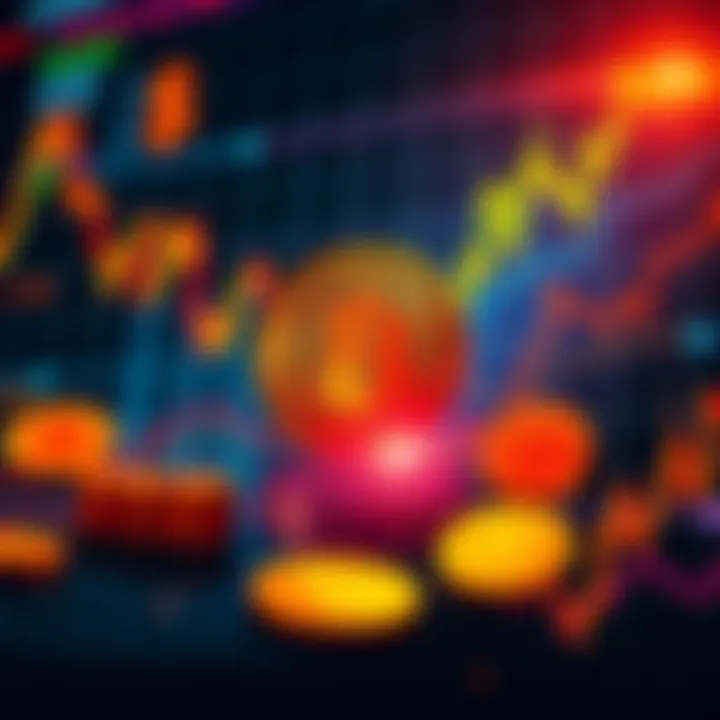 A visual representation of Bitcoin's price surge contributing to the overall increase in cryptocurrency market cap to $4.35 trillion, featuring graphs and Bitcoin symbols