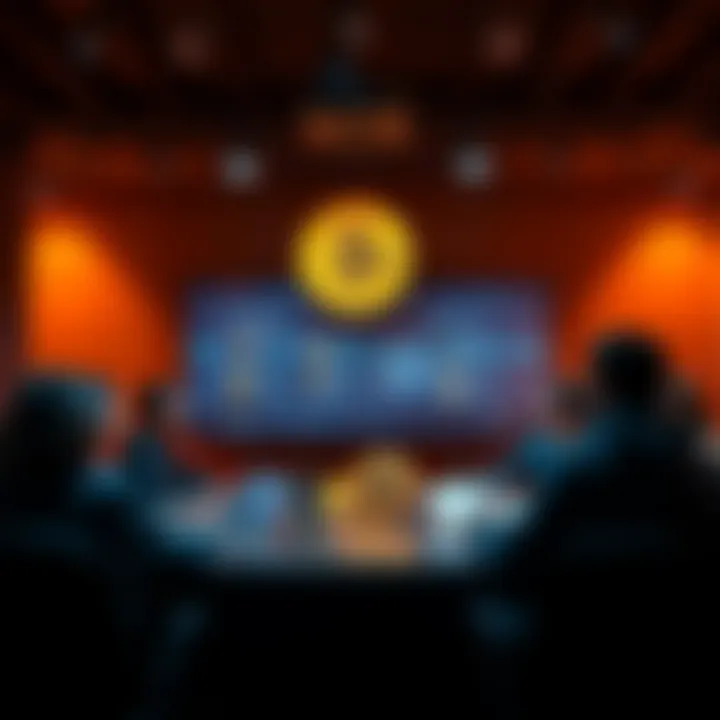 A group of people engaging in a discussion about Bitcoin in an online forum setting.