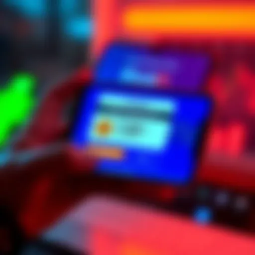 A smartphone displaying a Bitcoin balance after a distribution from BlockFi to Coinbase, with a notification banner on the screen