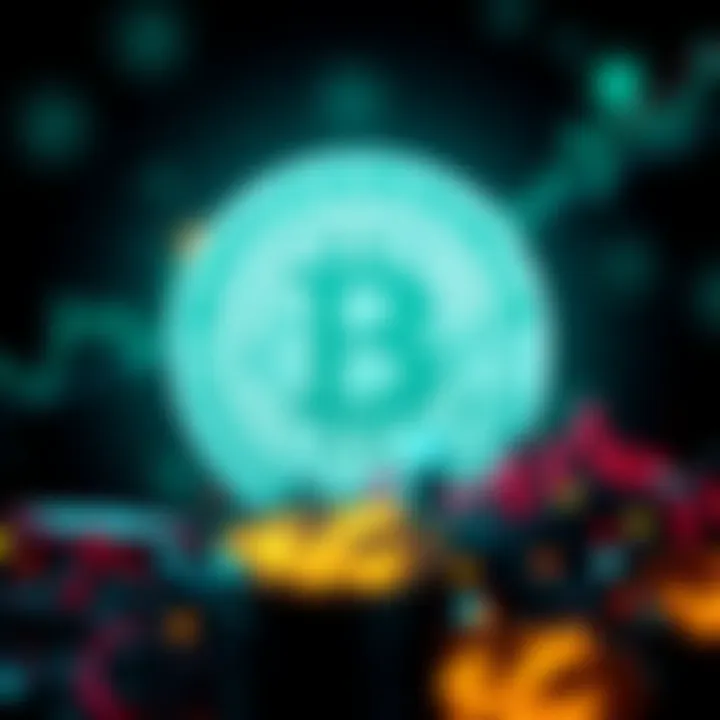 A graphic showing the rise of Bitcoin's value to $111,000, with altcoin symbols in the background