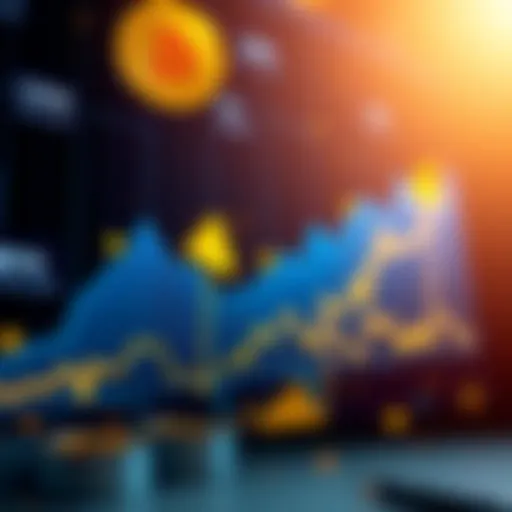A chart showing Bitcoin's projected growth reaching $1 million by 2030 with stablecoin icons in the background.