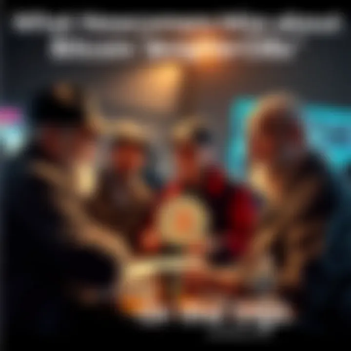 Group of Bitcoin veterans sharing knowledge about Bitcoin's technical and philosophical aspects