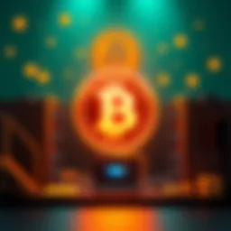 A graphic displaying The Satoshi Pool logo with Bitcoin symbols, showcasing mining equipment like ASICs and ESP32 NerdMiner, inviting testers to join.