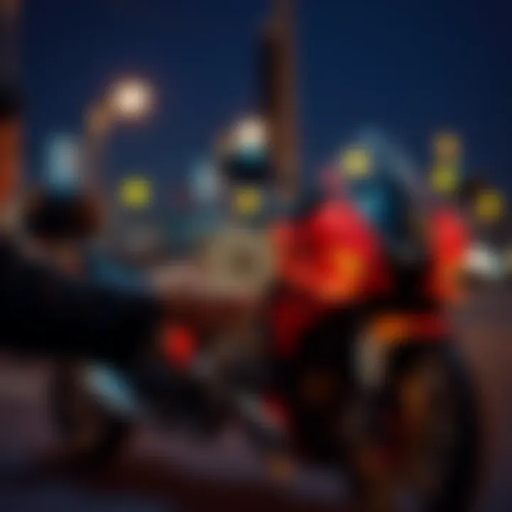 Person selling Bitcoin to buy a motorcycle, with a focus on tax implications