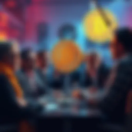 Experts sharing their thoughts on Bitcoin's price trends for October in a lively discussion