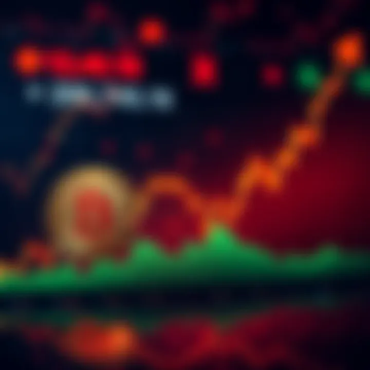 A graph showing Bitcoin's price trends with a steady upward movement, indicating market stability.