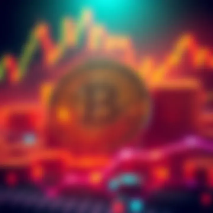 A chart depicting Bitcoin's price around $113,000 with signs of declining demand