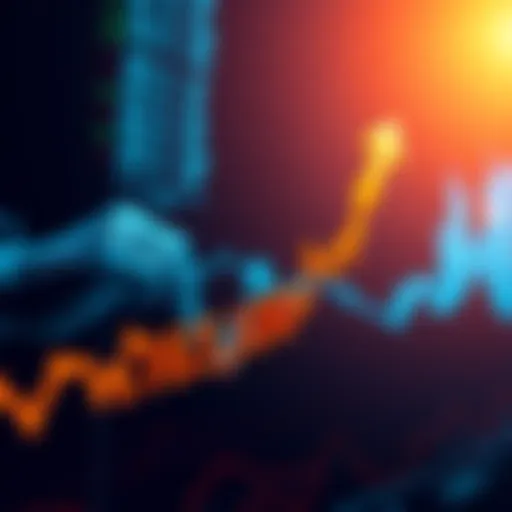 Graph showing Bitcoin price trend with upward arrow indicating projected rise to $165,000