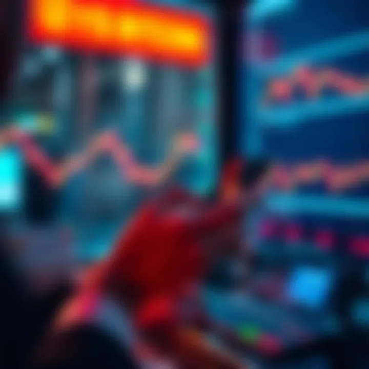 A person using a smartphone to buy Bitcoin on a digital exchange with low fees