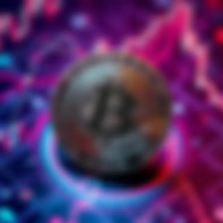A visual representation of Bitcoin with a lock symbol indicating security concerns over off-chain transactions and ETF issuers.