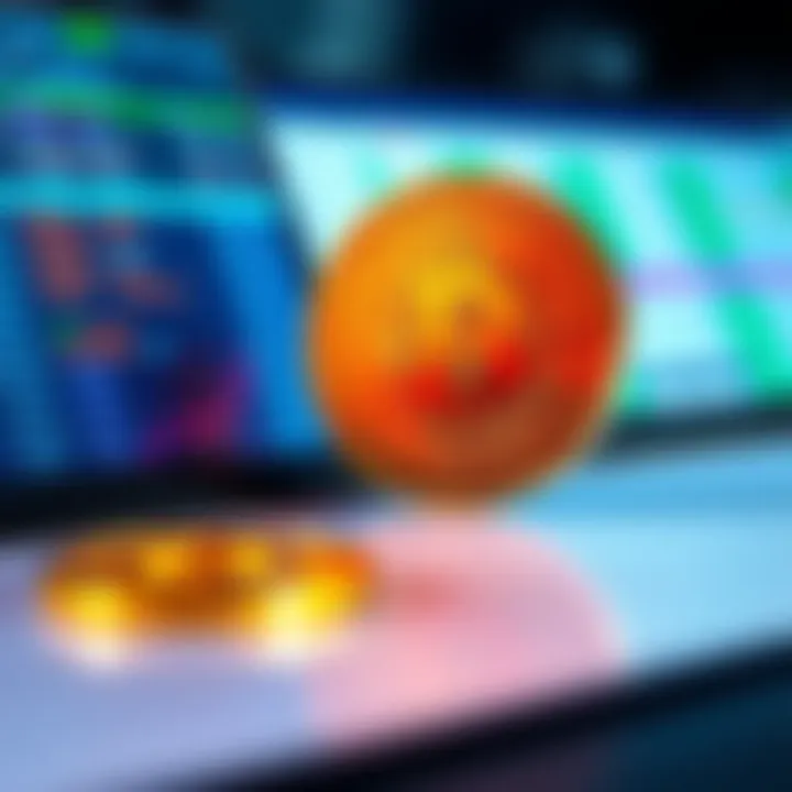 A visual representation of Bitcoin compared to a digital spreadsheet, emphasizing lack of intrinsic value in cryptocurrency