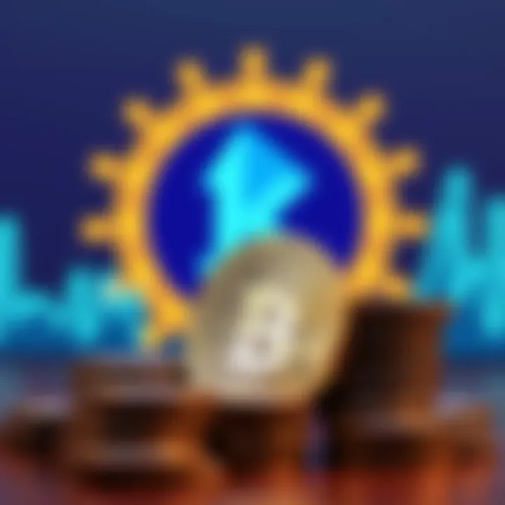 A graphic showing Bitcoin coins stacked with the Kraken Pro logo in the background, representing staking and investment, with a cautious tone.