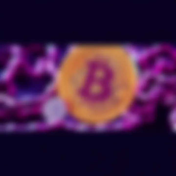 A representation of a Bitcoin transaction showing a small fee next to a large sum, highlighting the charge of 14 cents on a significant transaction amount