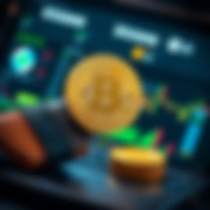 A visual representation of Bitcoin being transferred from a cold wallet to Bitstamp, showing a digital wallet and exchange interface.