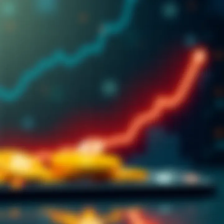 Graph showing Bitcoin's rising value over the years, highlighting significant investment returns.