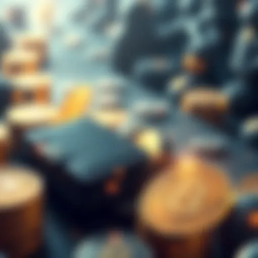Visual representation of Bitcoin wallets transferring large amounts of cryptocurrency