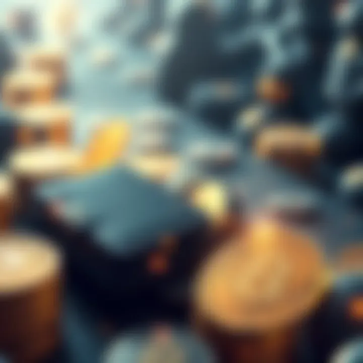 Visual representation of Bitcoin wallets transferring large amounts of cryptocurrency