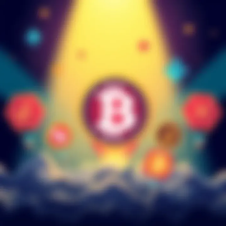 Illustration showing BitGo logo with icons representing DOVU, Sauce, Pack, Karate, and Jam in a crypto-themed design