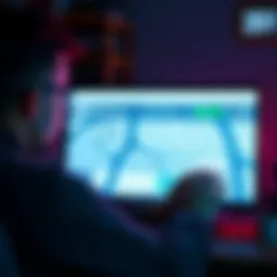 A frustrated user looks at their frozen cryptocurrency account on a computer screen, indicating a KYC verification issue with Bitstamp