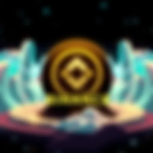Graphic showing BITTORRENTCoin logo with Binance logo and a snowball effect illustration
