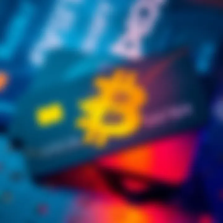 A close-up of a Bitcoin cashback debit card showcasing Bitcoin rewards and cashback benefits