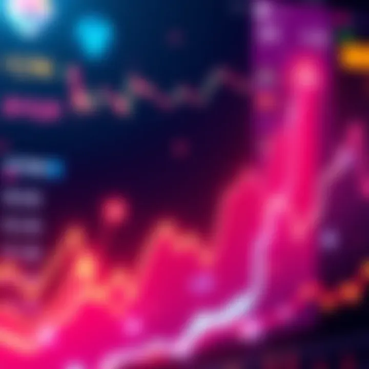 Graph showing upward trend in Polygon price due to rising stablecoin demand