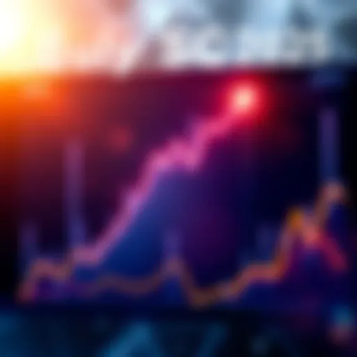 A graph showing rising SCRT prices with a bright upward trend in July 2025, attracting investors' attention.