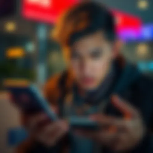 A person looking frustrated while using the Base Wallet app on a smartphone, displaying withdrawal errors