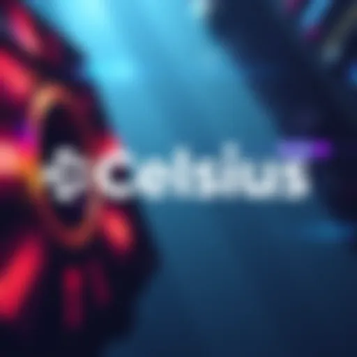Celsius logo with a graphic showing $15 million distribution to creditors