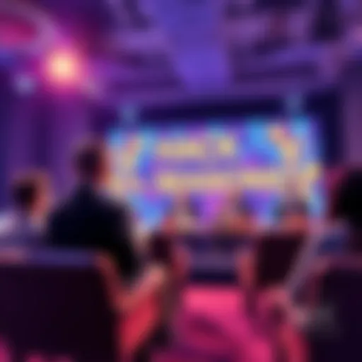 Global CEO speaking at a panel about cryptocurrency with industry leaders in Singapore