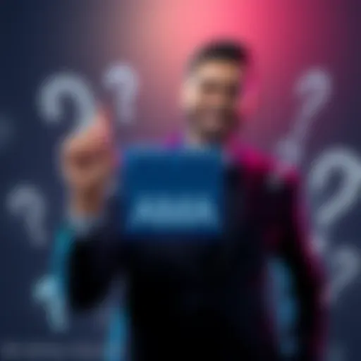 A promotional graphic for an Ask Me Anything session with Sami, CEO of Atlas Earth, showing a calendar and question marks.