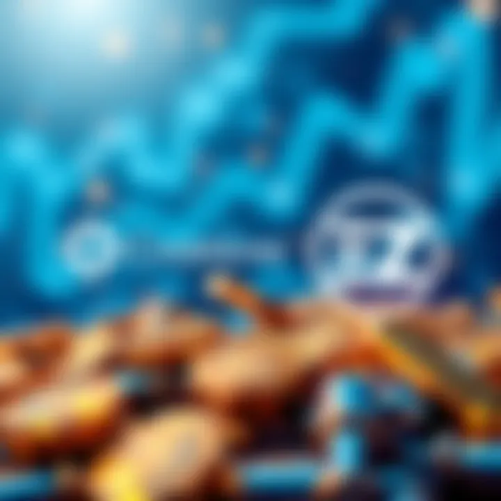 Graphic showing Chainlink and Intercontinental Exchange logos with Forex and precious metals symbols