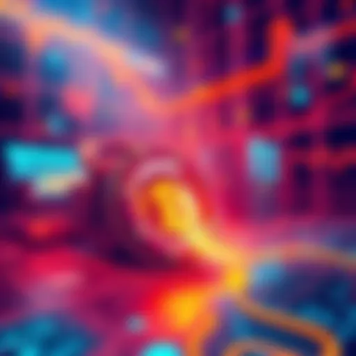 Illustration of Chainlink's Automated Compliance Engine facilitating flow of money to the cryptocurrency market