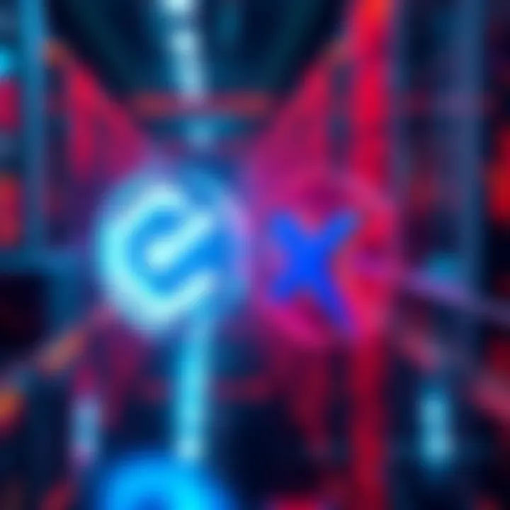 Chainlink and xStocks logos merging together, symbolizing a partnership in cryptocurrency trading and data services.