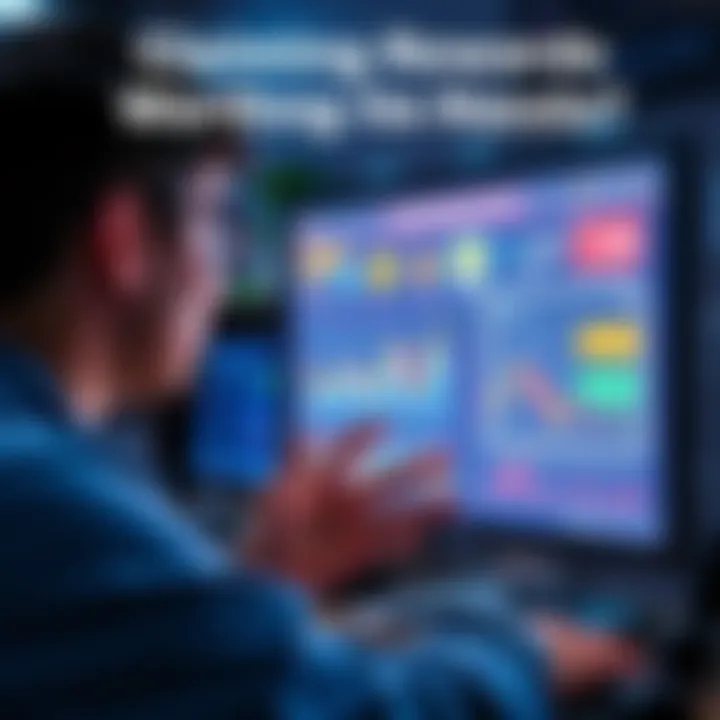 A person looking at a computer screen displaying Morpho rewards and financial data, contemplating yield farming strategies.