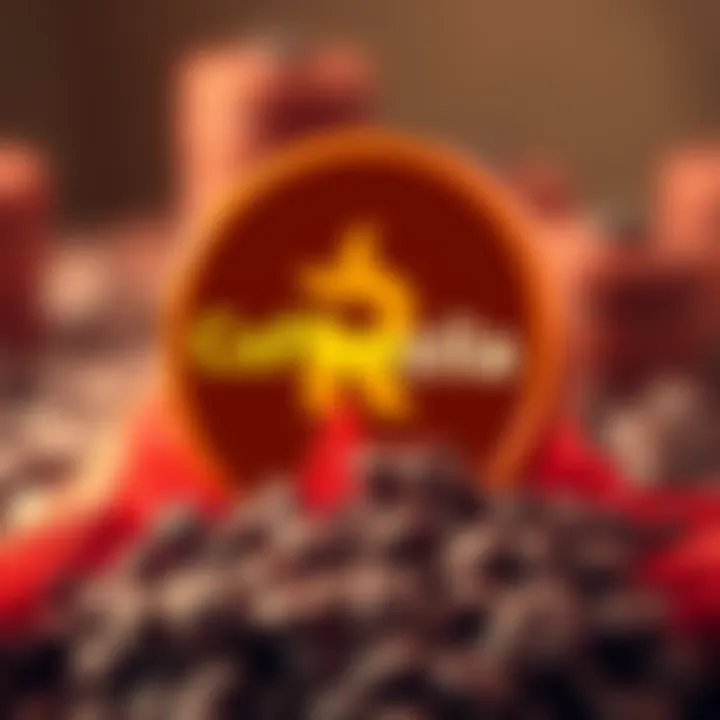 Coffezilla logo with a graph showing rising CRO supply, symbolizing concerns about cryptocurrency future.