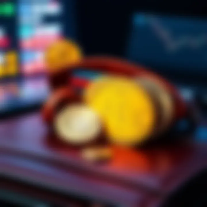 A digital wallet showing various small coins being converted to BNB, with a focus on ease of use for users.